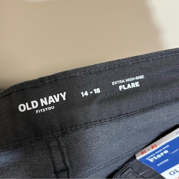 NWT Old Navy FitYou Extra High Rise Flare - Size 14-18 - Picture 10 of 16